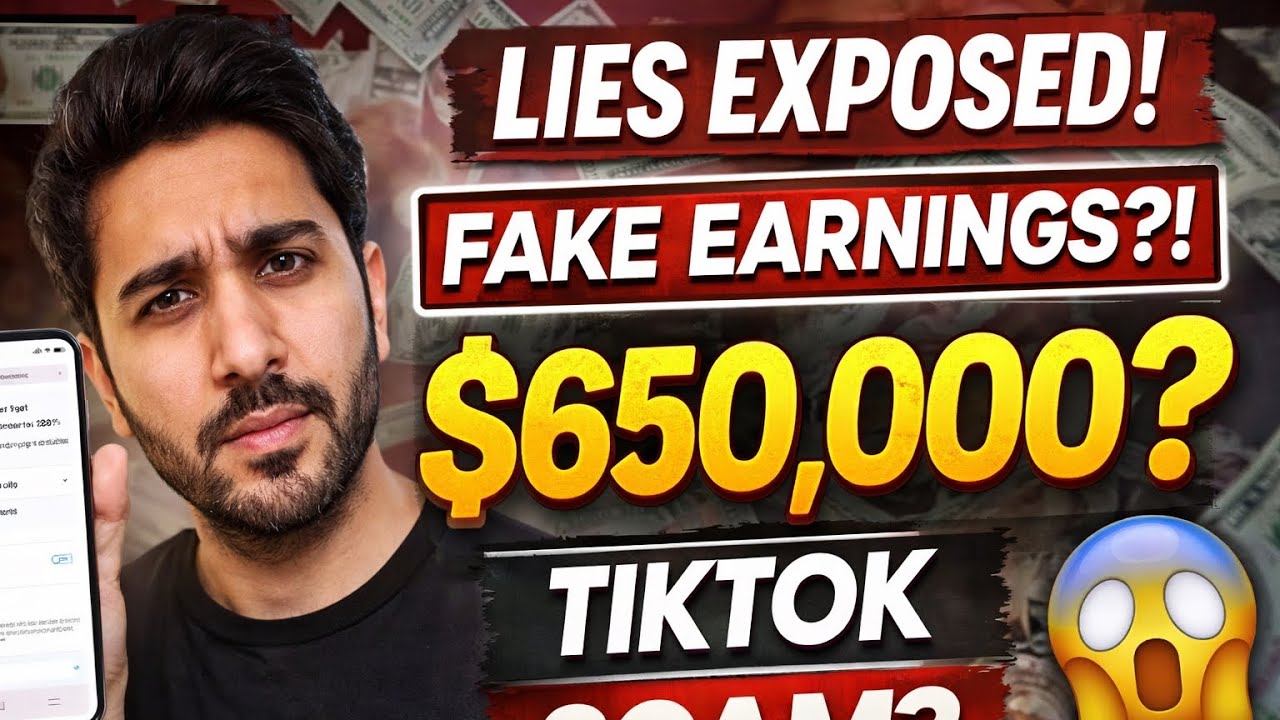 TikTok $650,000 Earning Exposed 😱 | Fake or Real?