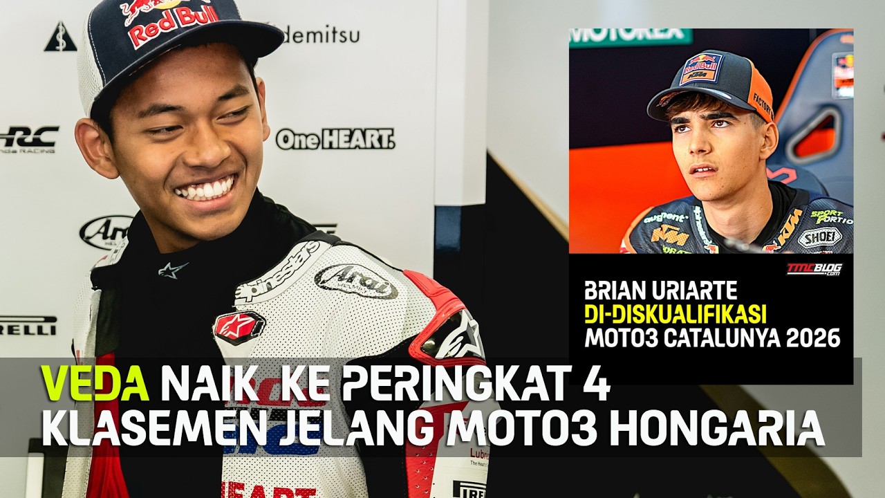 MOTO3: ВЕДА ПОДНИМАЕТСЯ НА 4-Е МЕСТО В ОБЩЕМ ЗАЧЕТЕ | УРИАРТЕ ДИСКВАЛИФИЦИРОВАН В КАТАЛОНИИ 2026