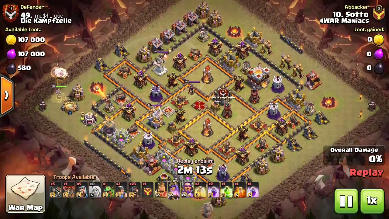 #WAR Maniacs vs Die Kampfzelle - attack 2