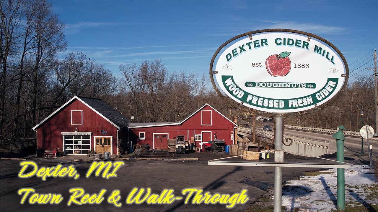 Dexter, MI Town Reel and Walk-Through #dronevideo #drone #dji