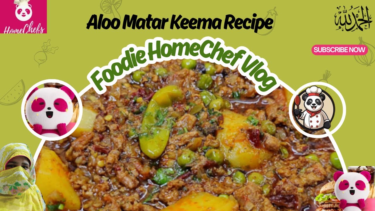 Aloo Matar Keema Recipe 😍 | Easy & Tasty Keema | Ghar Ka Restaurant-Style Dish