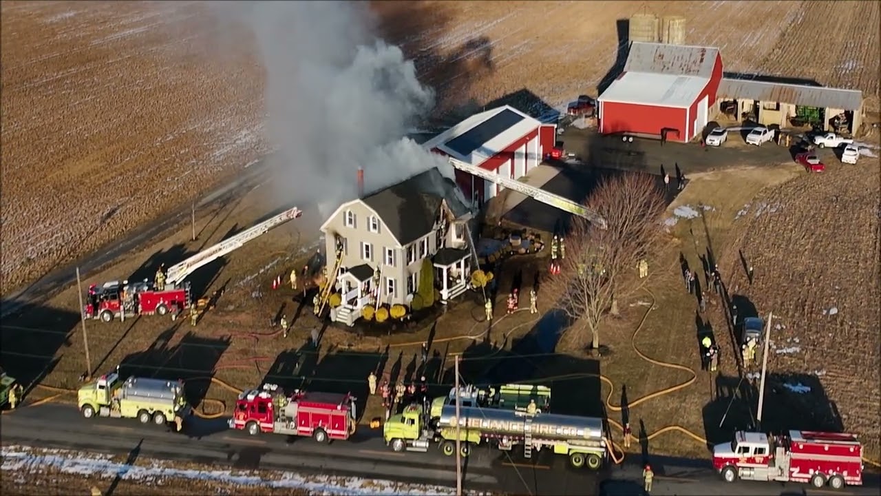 Fire in Upper Pittsgrove  N.J. 1/27/25