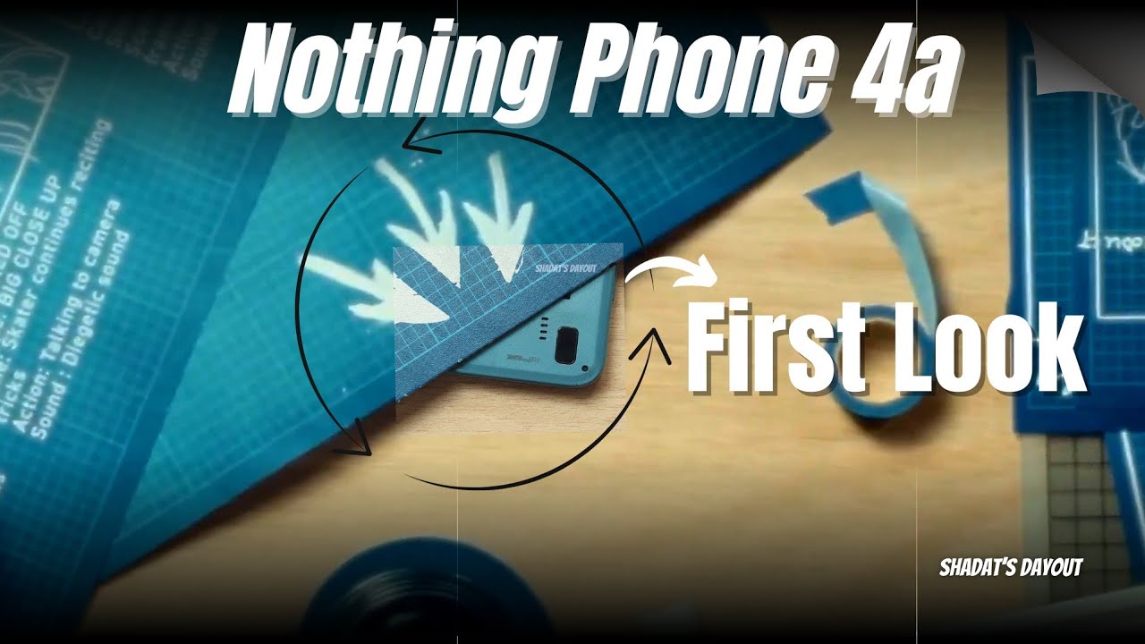Первый взгляд на Nothing Phone 4a – подсказки о новом дизайне и намеки на глифы.