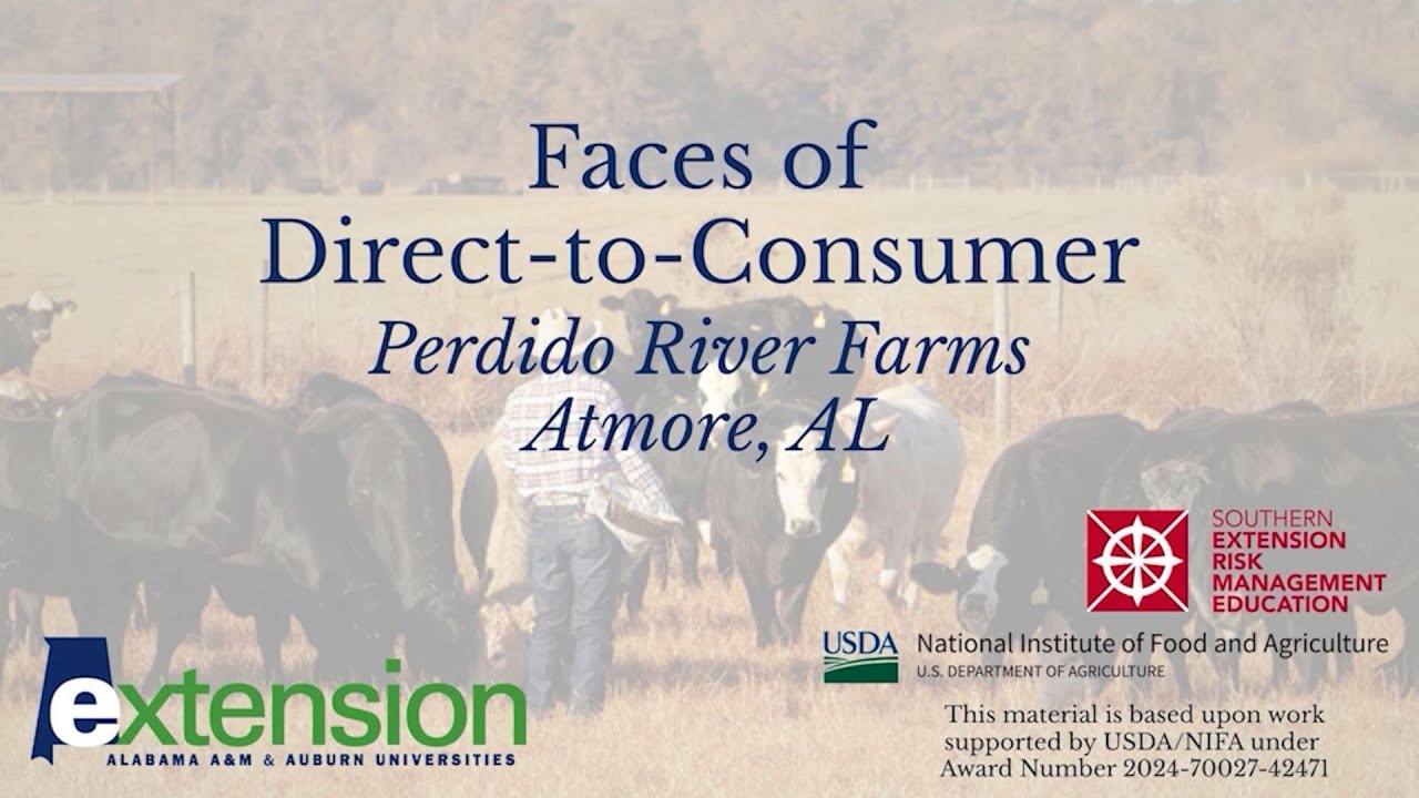 Marketing Tools for Livestock Producers: Profile of Perdido River Farms