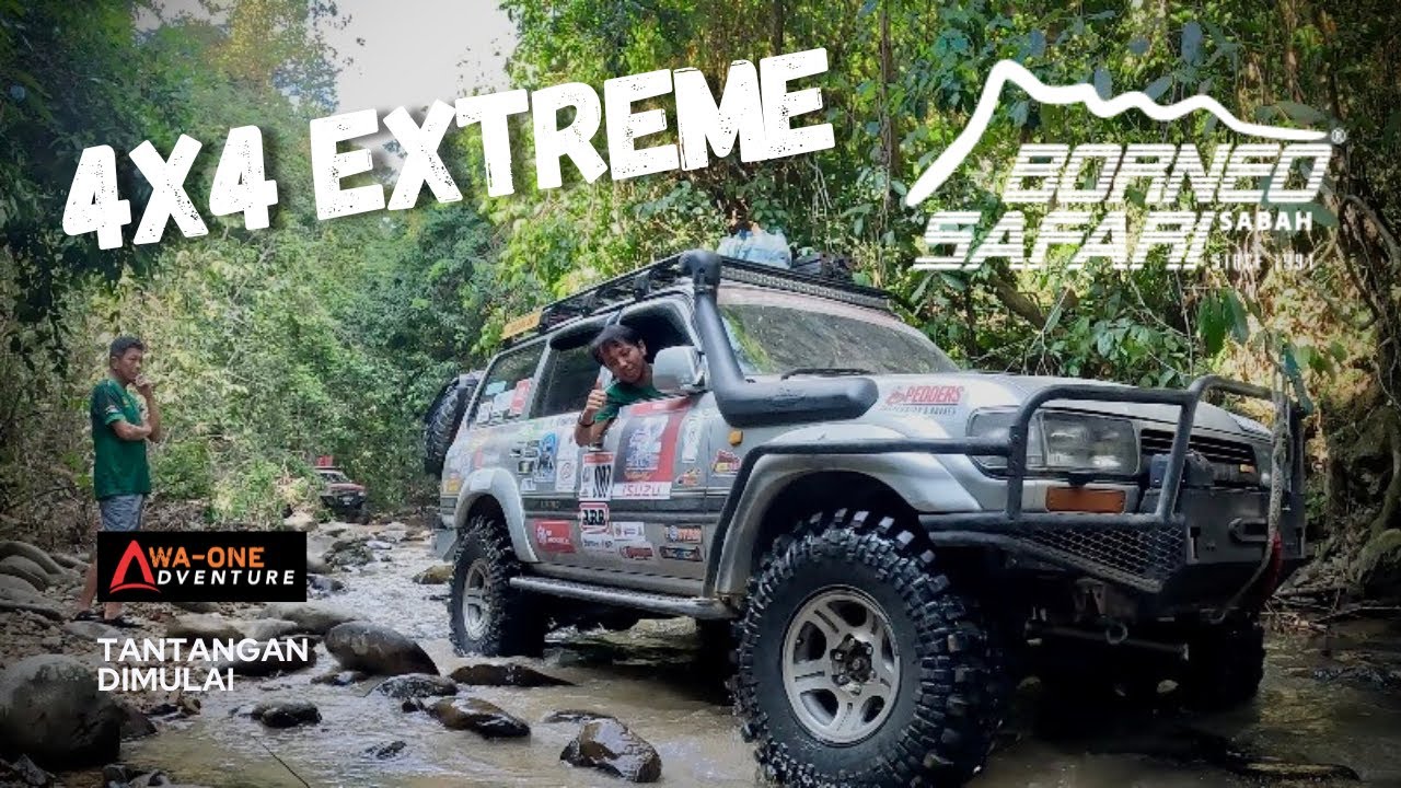 BORNEO SAFARI 2024 START JALUR EXTREME‼️| WA-ONE ADVENTURE