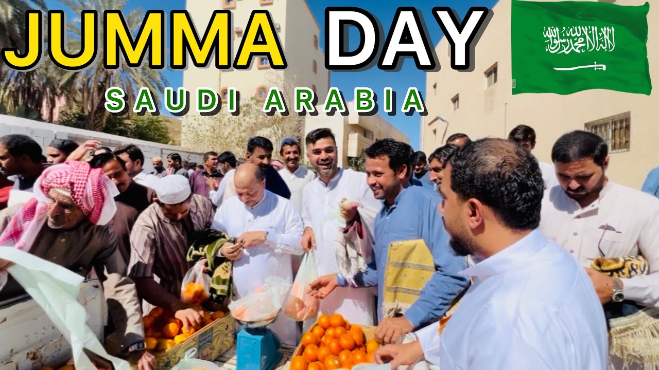 JUMMA DAY IN SAUDI ARABIA | Local Life in Yanbu City🇸🇦|