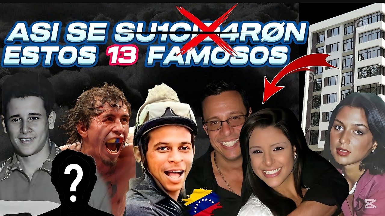 🔞Mira los TRISTES y VERDADEROS Fin4les de estos 13 FAMOSOS Venezolanos😢