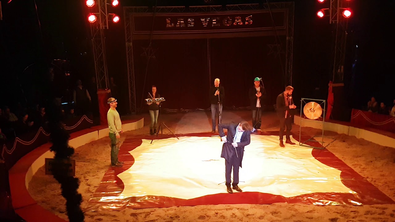 Clown Francesco im 2.Dessauer Weihnachtscircus 2017/18