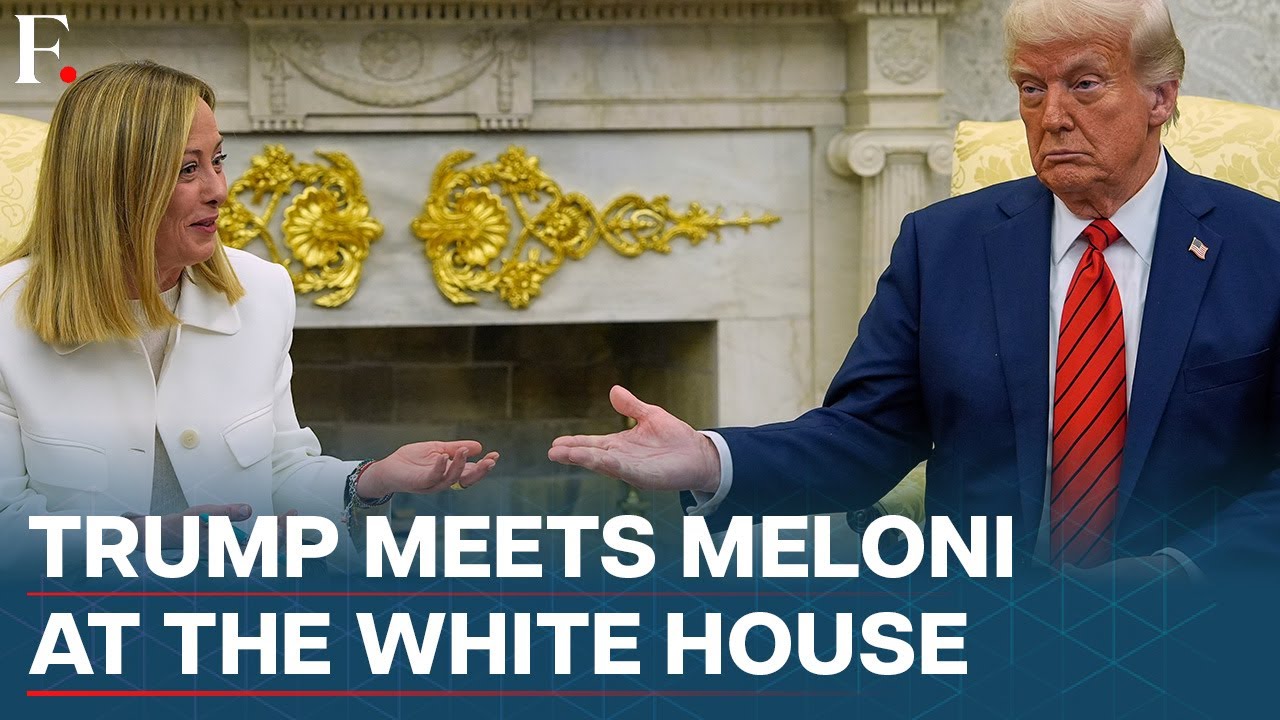 Italy's Meloni Meets Donald Trump, Duo Discuss Trade, Tariffs, Ukraine and NATO | N18G
