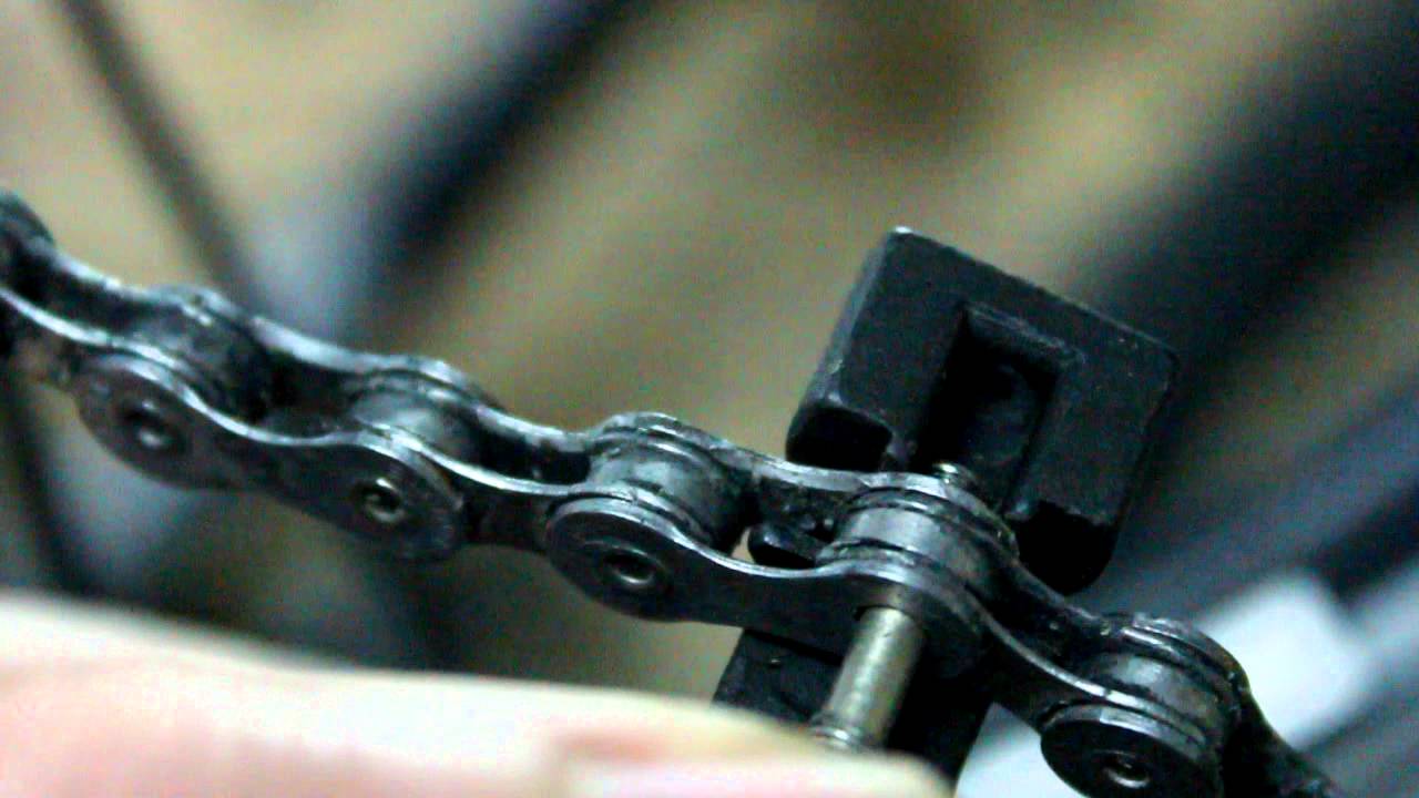 Reparar cadena bici