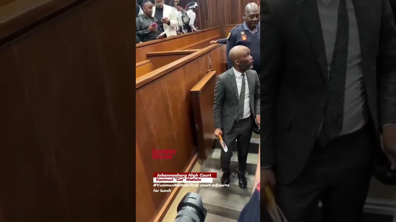 #VusimuziMatlalaTrial: court adjourns for lunch 🎥Coceka Magubeni