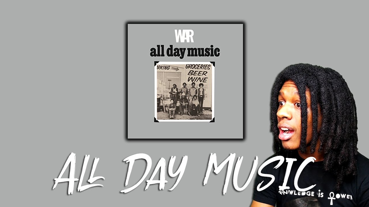 FIRST TIME HEARING War - All Day Music Reaction