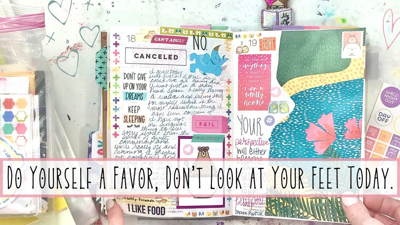 Hobonichi Cousin Avec Creative Journal and Memory Keeping | Journal with Me