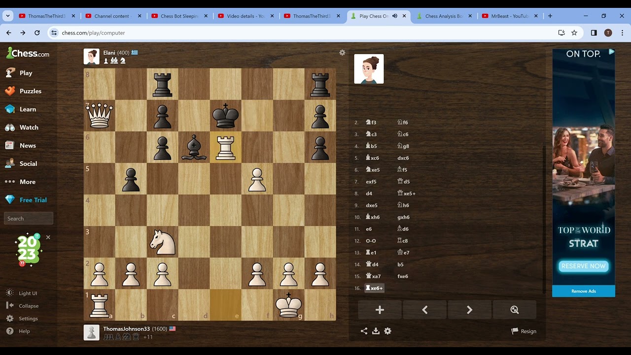 Chess Bot Elani (400)
