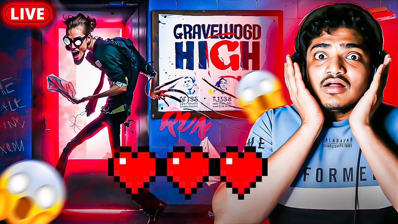 Gravewood high Multiplayer Live | Can We Escape the Monster?