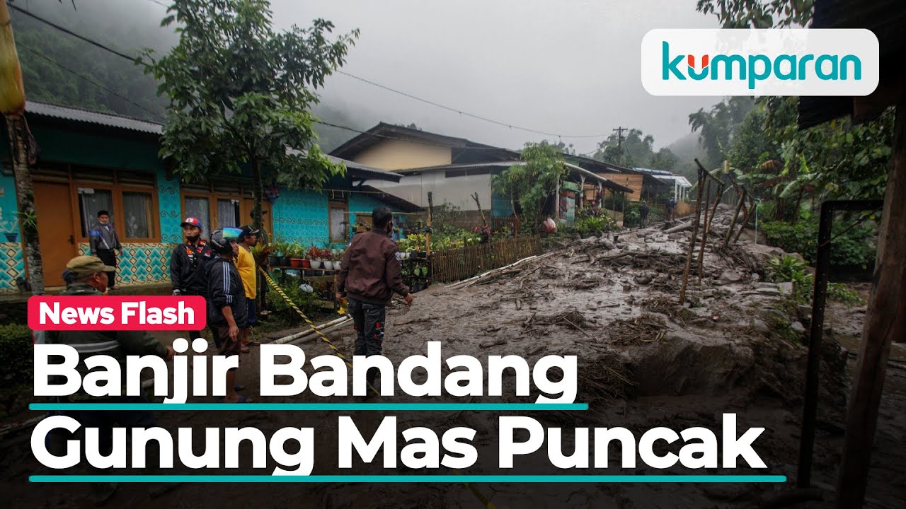 900 Warga Terdampak Banjir Bandang di Gunung Mas Puncak