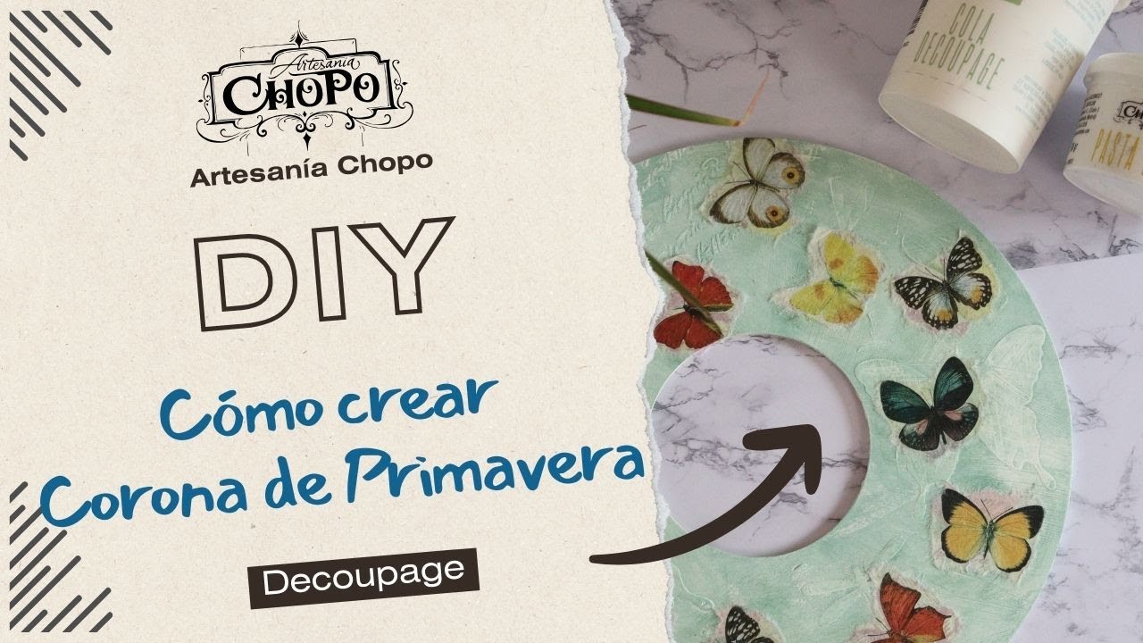Cómo crear una Corona de Primavera