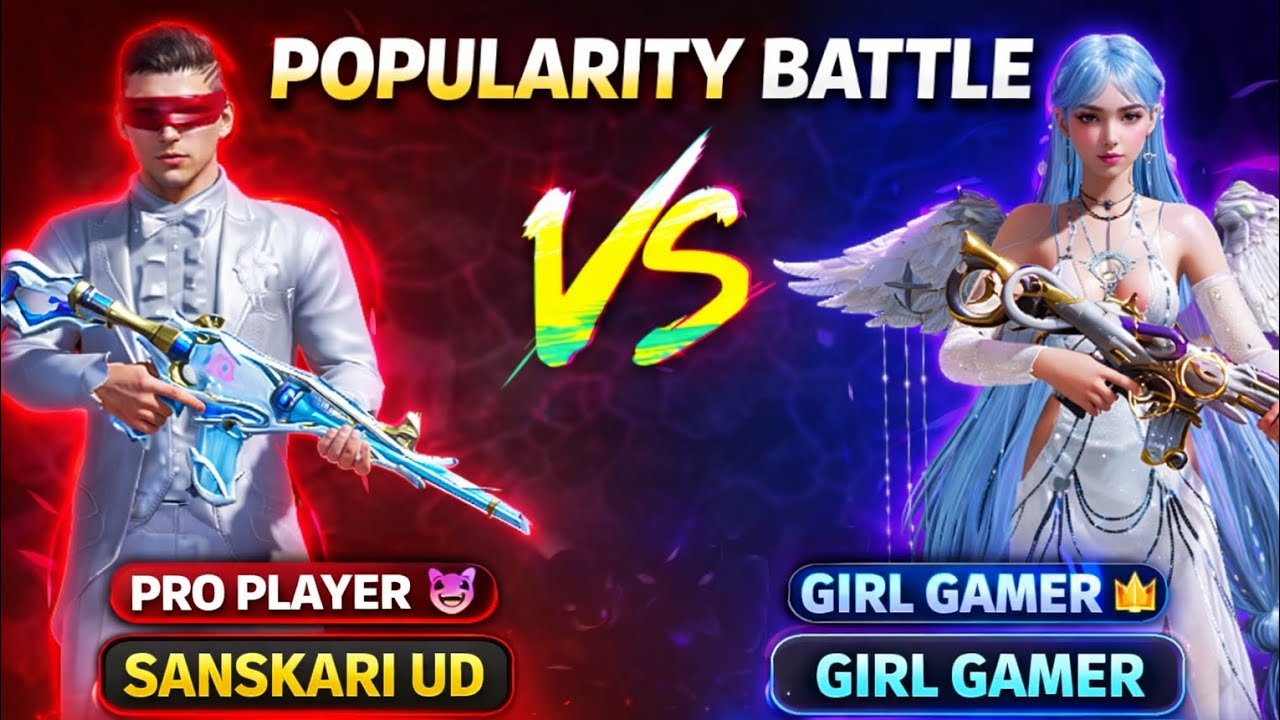 BGMI SQUAD BATTLE ROUND 1 BGMi SQUAD battle point system / ME VS rich girl gamer popularity battle 