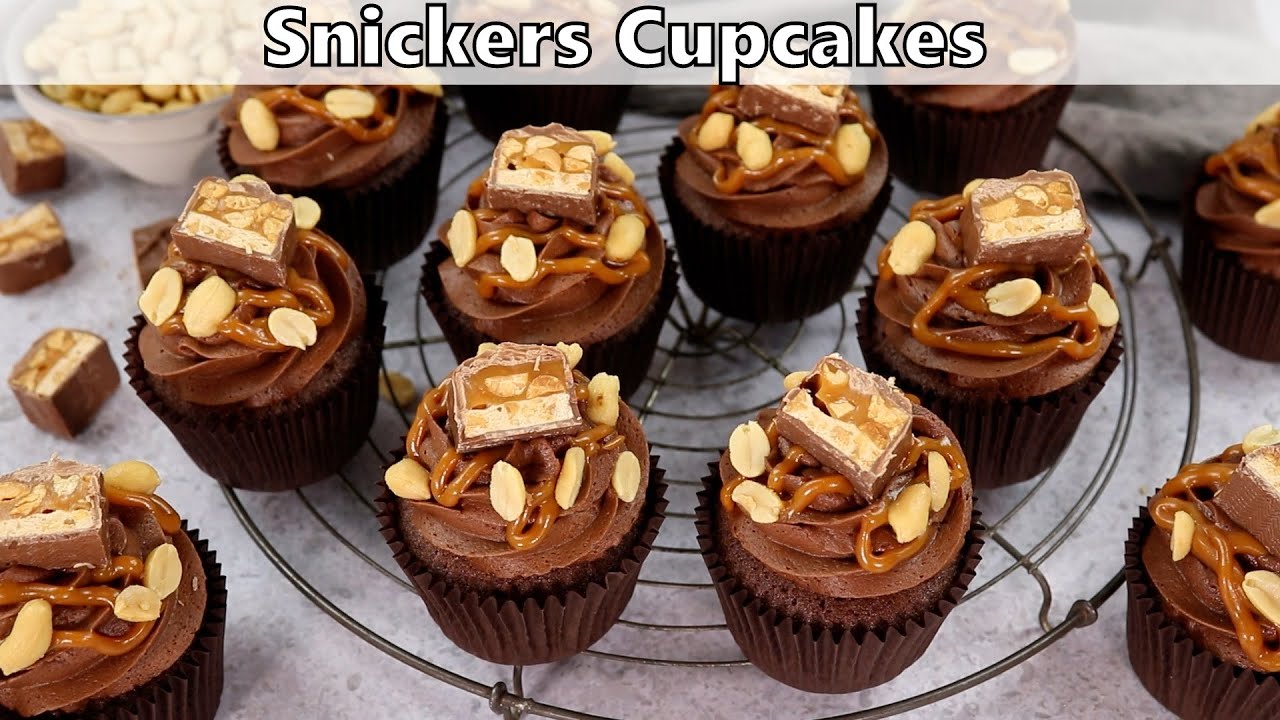 Snickers Cupcakes Recipe