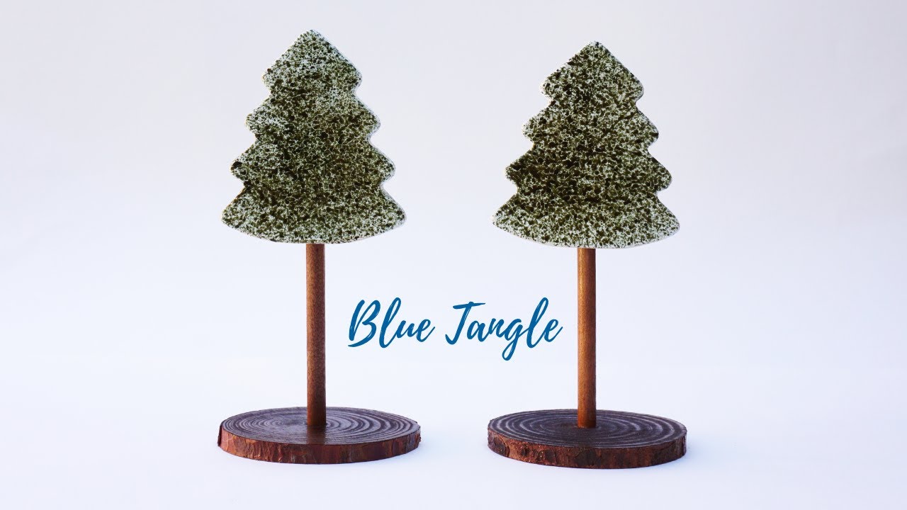 Come smaltare alberi di Natale in terracotta 2