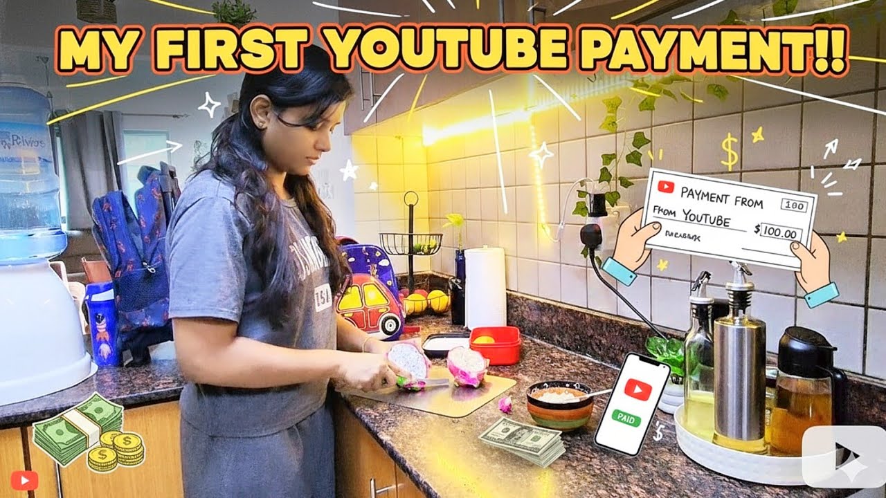 🎊🧨தமிழில் ~ YouTube Income Live Proof 💸 My First Payment + Long & Shorts Earnings Explained