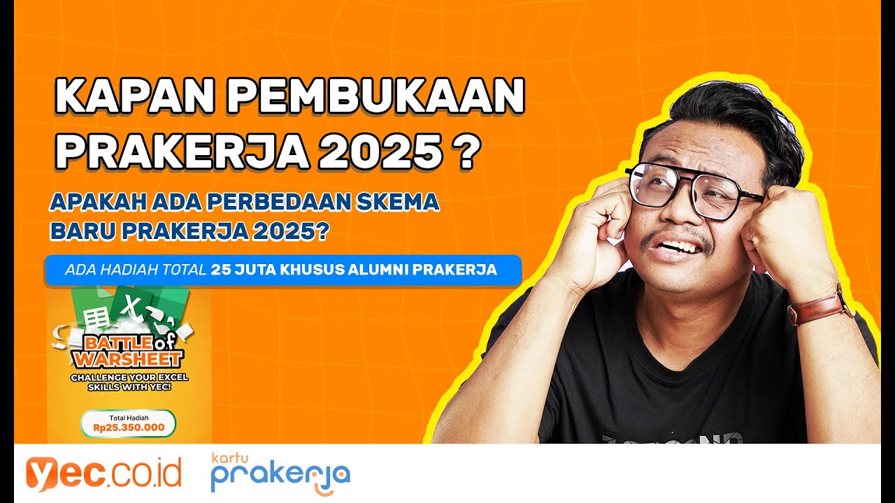 KAPAN PRAKERJA 2025 DIBUKA?? PROGRAM BERHADIAH KHUSUS BAGI ALUMNI PRKAERJA