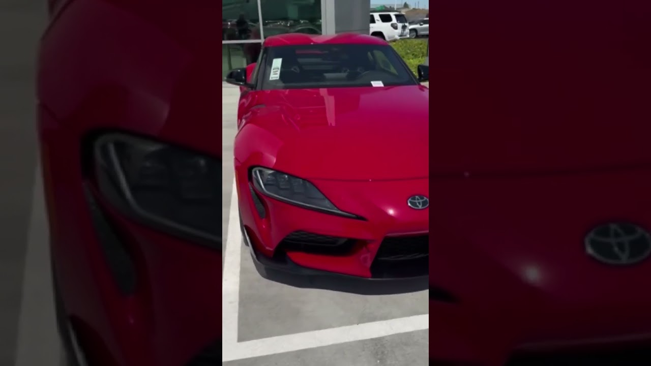The 2026 Toyota GR Supra with a manual transmission&mdash;built for those who were born to drive.
