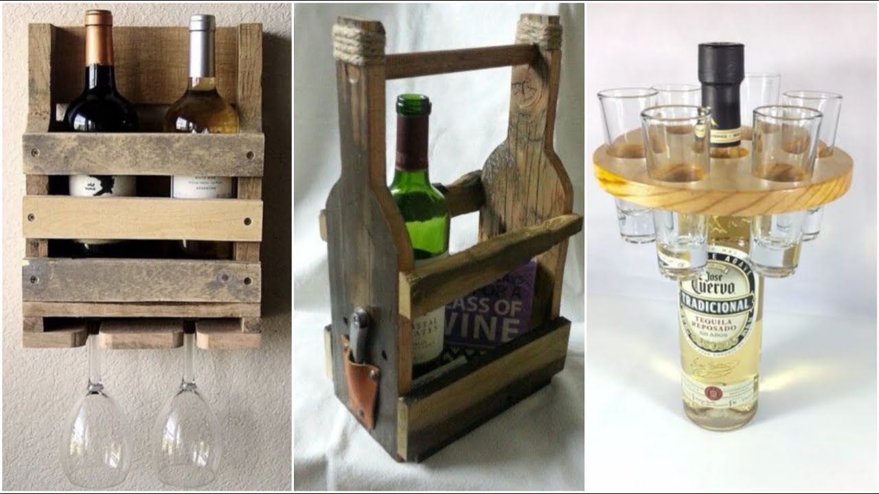 Diy Wooden Wine Storage Ideas | Creative Wine Rack/cellar | DIY Home Décor | wine stand