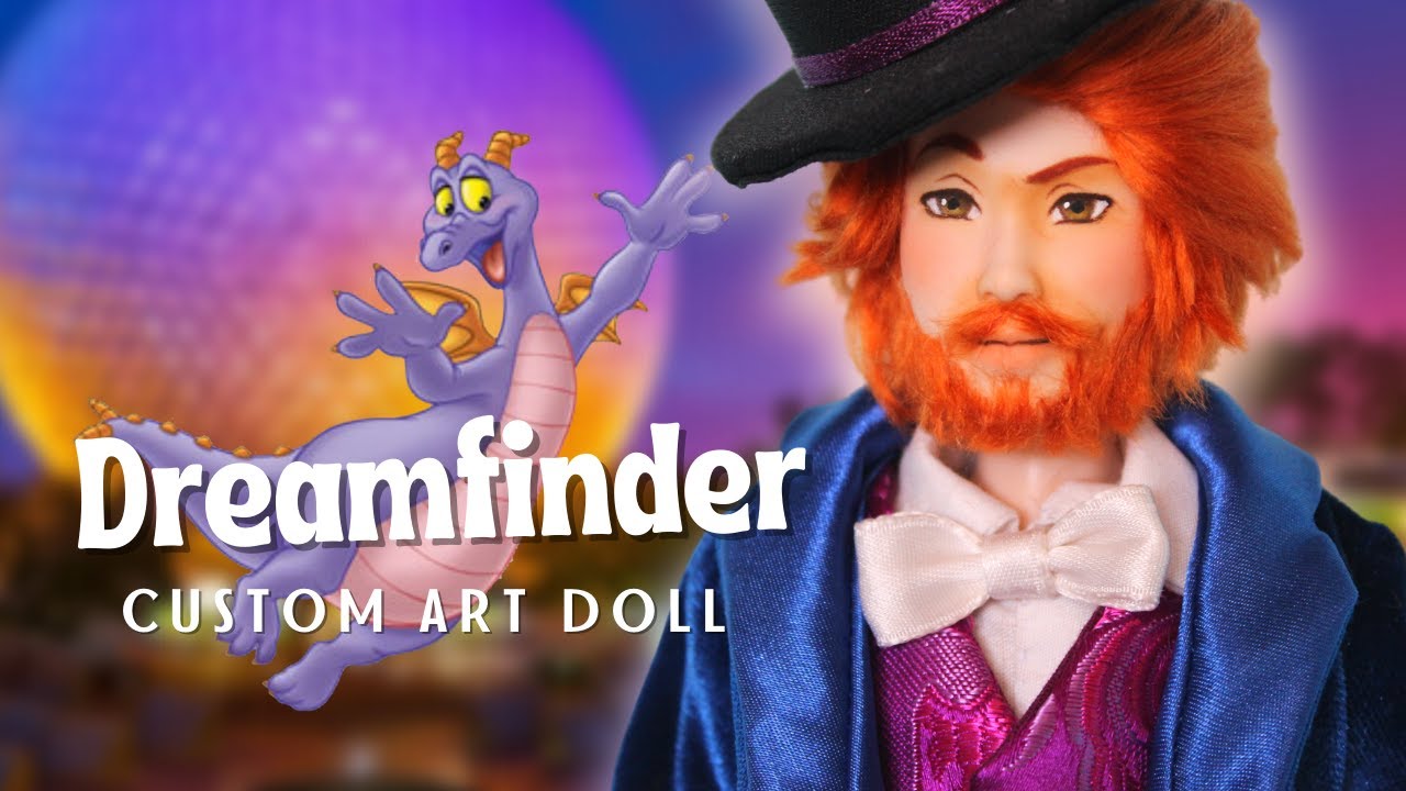 Dreamfinder Custom Doll Repaint – Destination: Disney! Series – WDW EPCOT