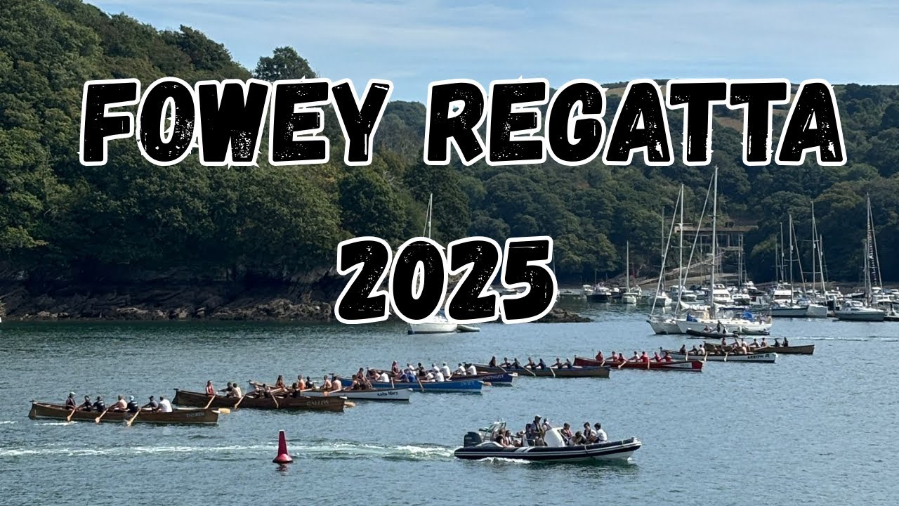A hot day at Fowey Regatta 2025
