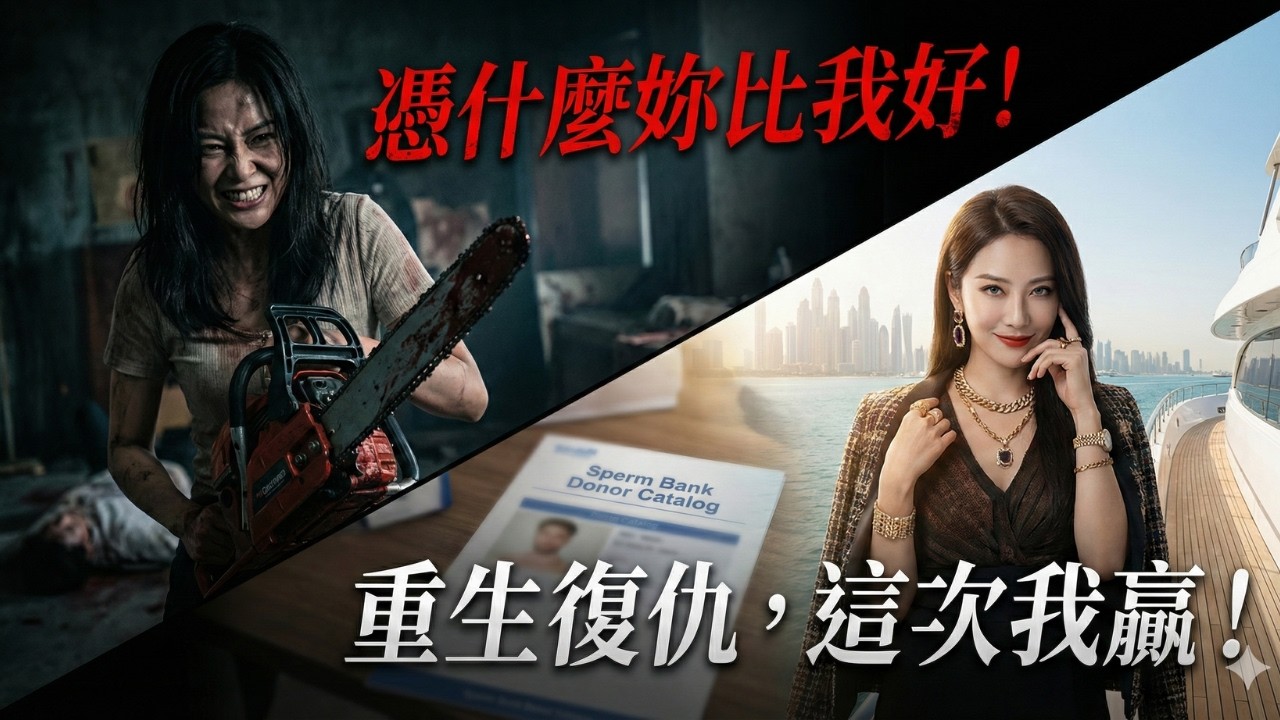 【重生】被閨蜜拿電鋸封喉！只因我懷了迪拜王子的種？回到「去父留子」那天，看我如何反殺嫉妒狂！| 閨蜜奪我基因