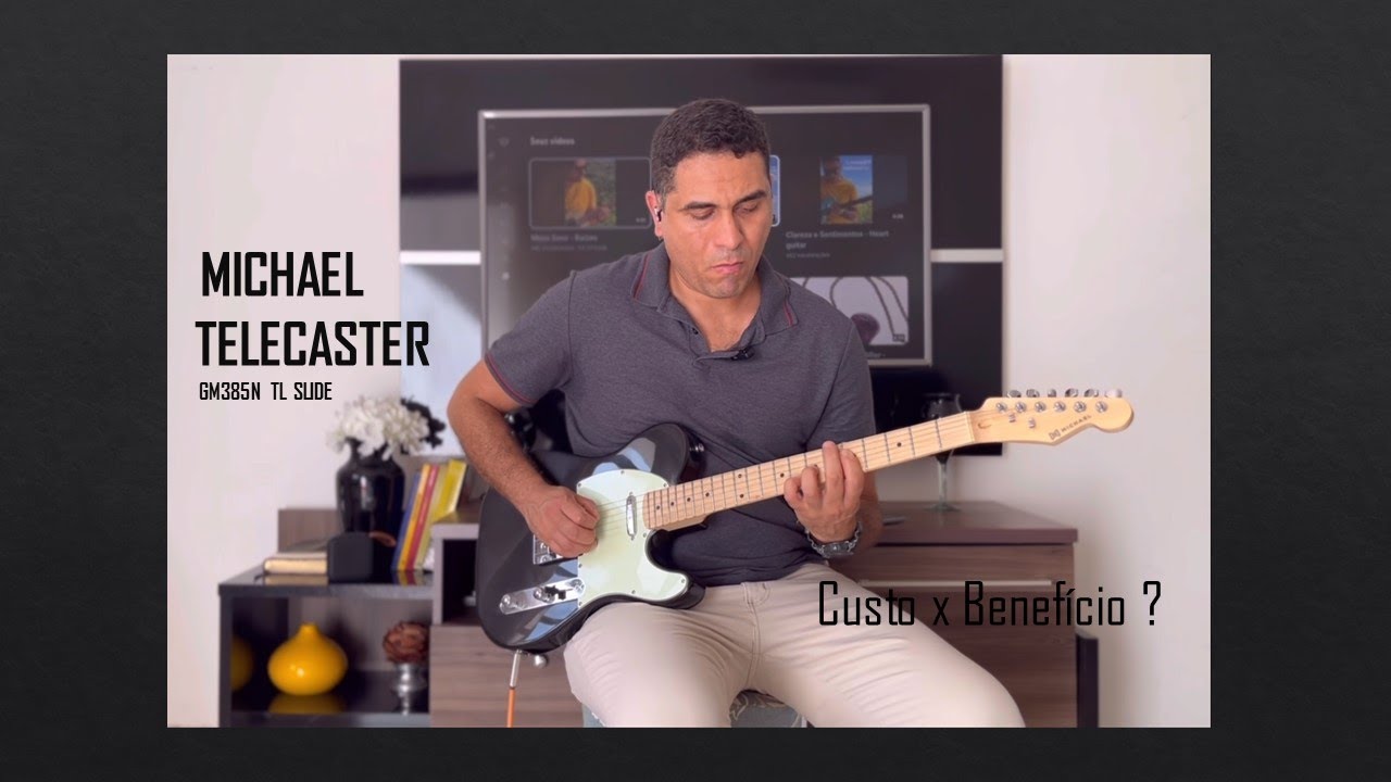 GUITARRA MICHAEL GM385N TL SLIDE