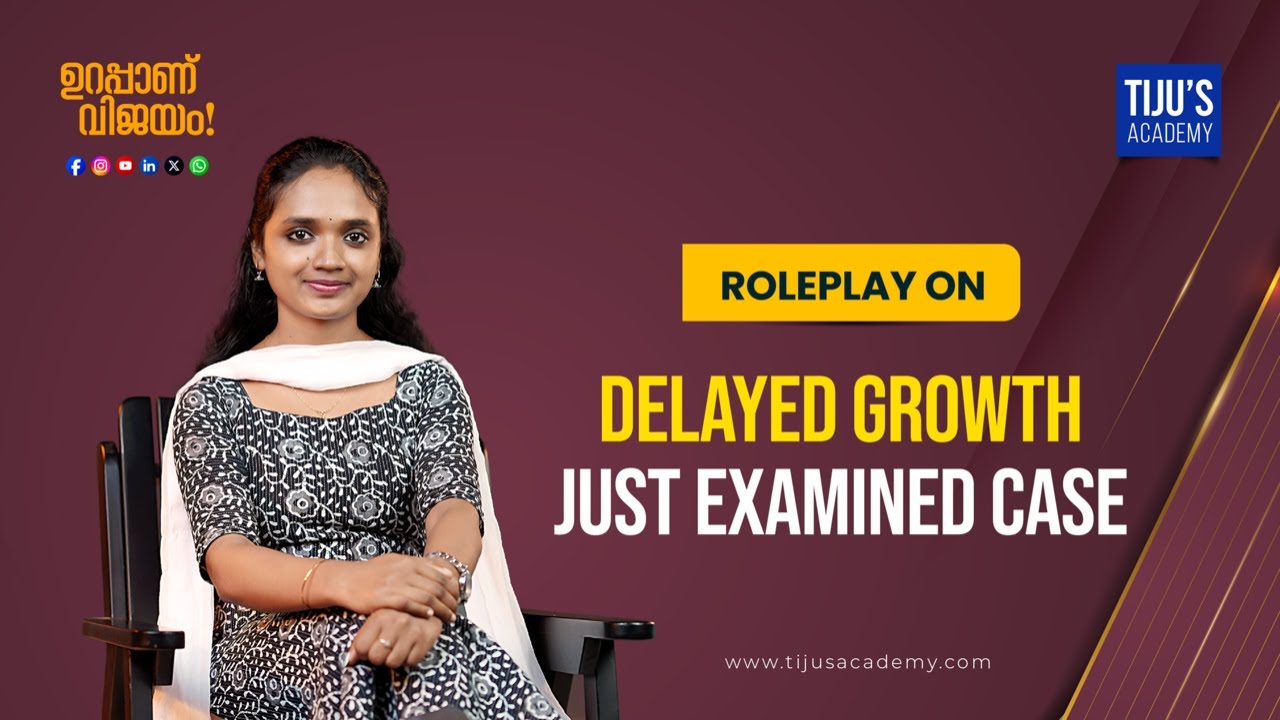 OET Speaking Role play Discussion on Delayed Growth - Just Examined Case