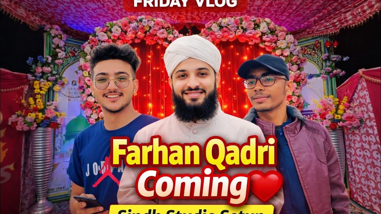Jumma Mubarak & Meeting Farhan Ali Qadri 😍 | Friends Fun Day Vlog ​#DailyVlog #JummaMubarak 