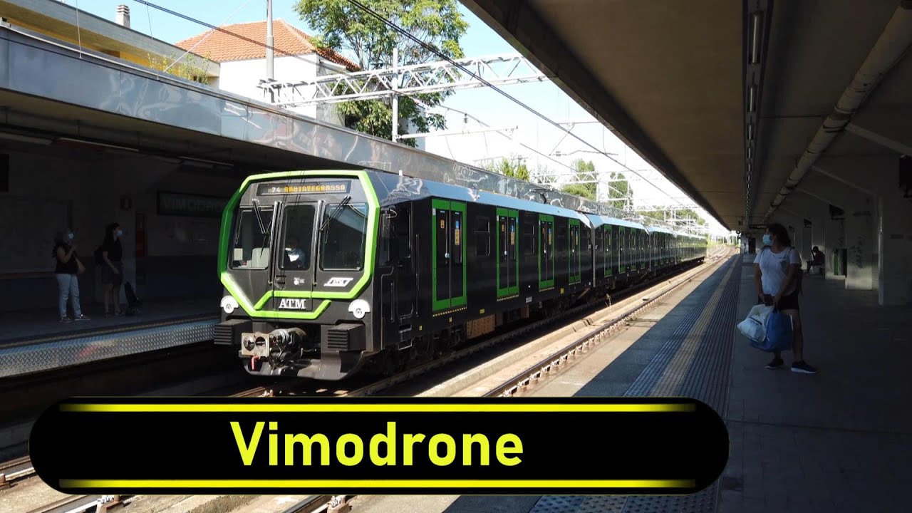 Metro Station Vimodrone - Milan 🇮🇹 - Walkthrough 🚶