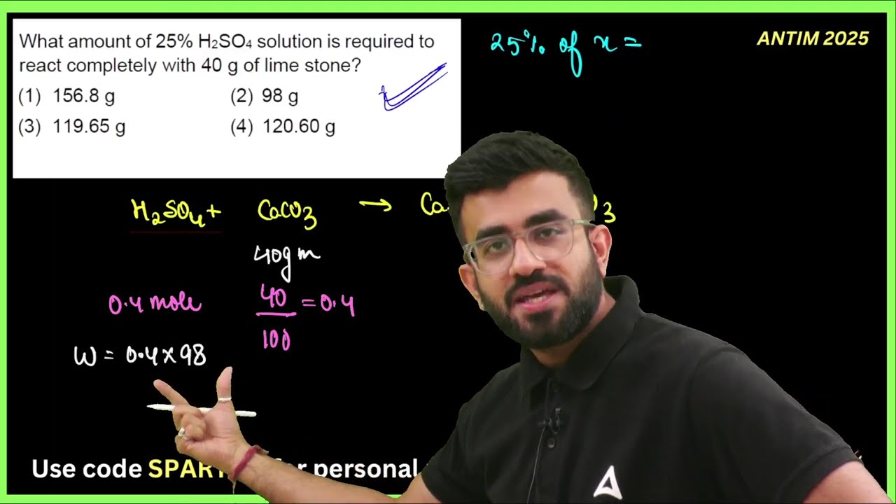 NEET Droppers MUST Watch: Physical Chemistry Super MCQs & Tricks by Nitesh Devnani Sir
