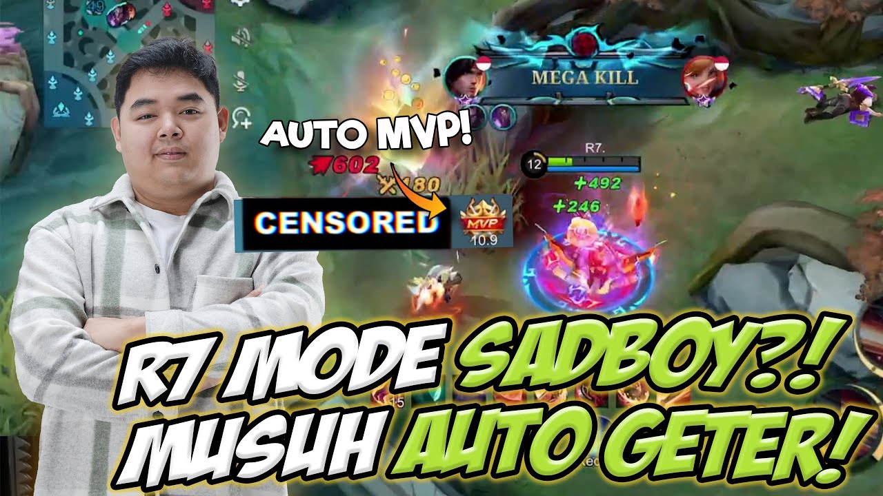 YSS R7 MODE SADBOY ?! MUSUH AUTO GETER !! INI BUILDNYA !! AUTO MVP !