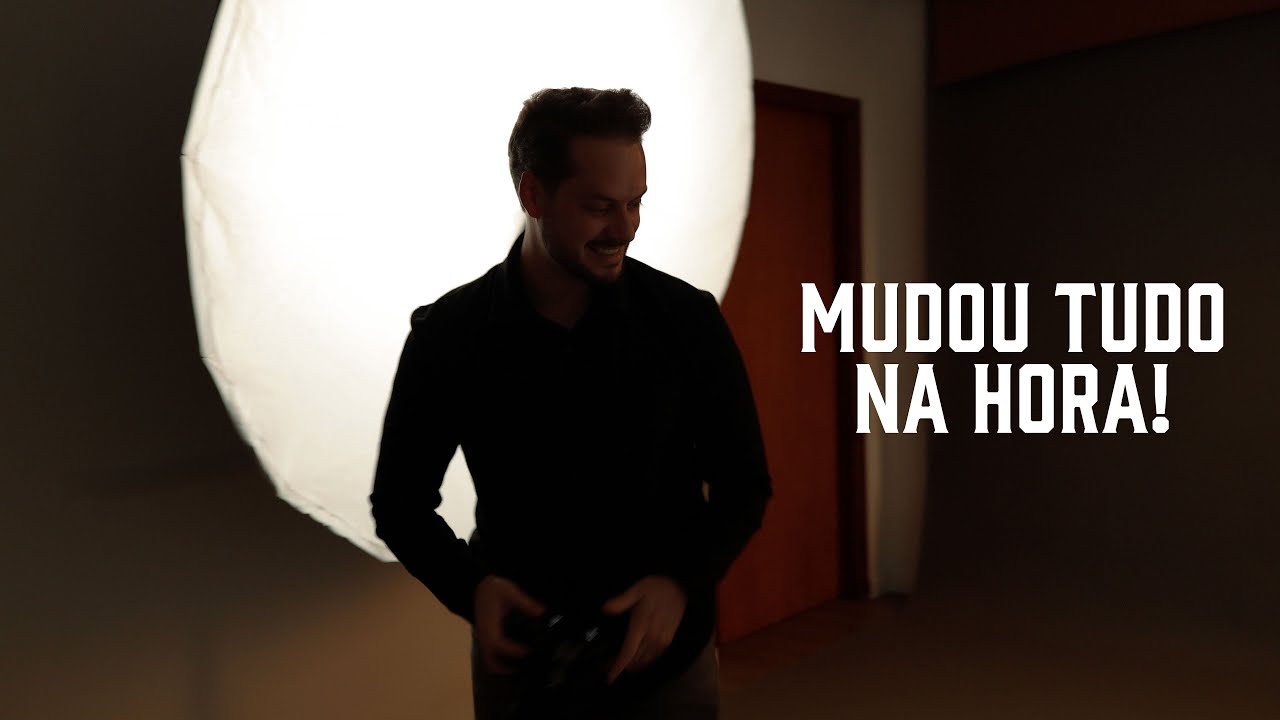 Era um mini ensaio… Mas virou muito mais! (bastidores reais no estúdio)