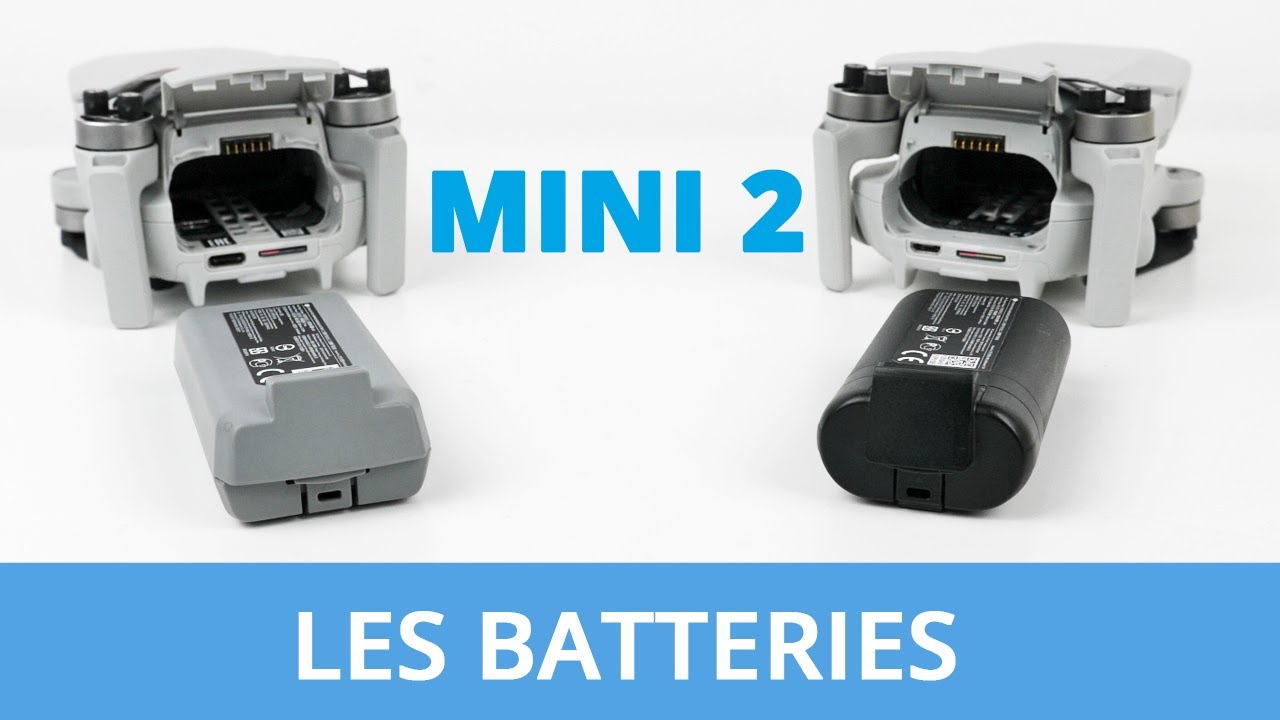 DJI MINI 2 : AUTONOMIE RÉELLE et BATTERIES, tout ce qu'il faut savoir.