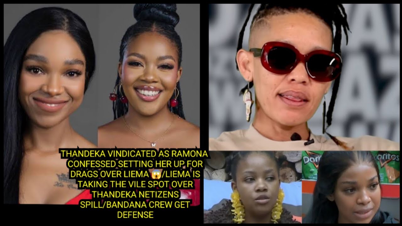 THANDEKA VINDICATED AS RAMONA CONFESSED SETTING HER UP FOR DRAGS OVER LIEMA/LIEMA IS TAKING THE... 