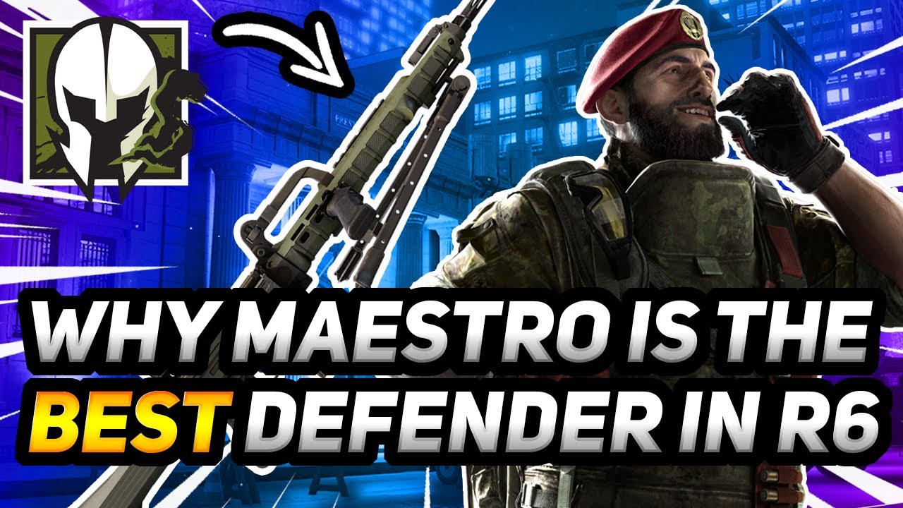 Why Maestro is The Best Defender in Rainbow Six!
