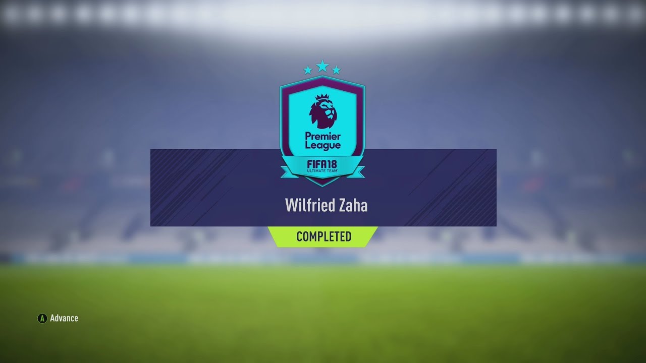 FIFA 18 POTM Wilfred Zaha SBC - Total Cost: 99,850 Coins