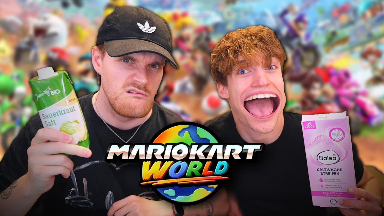 1x Fehler = BESTRAFUNG! 🤢 (Mario Kart World Challenges)