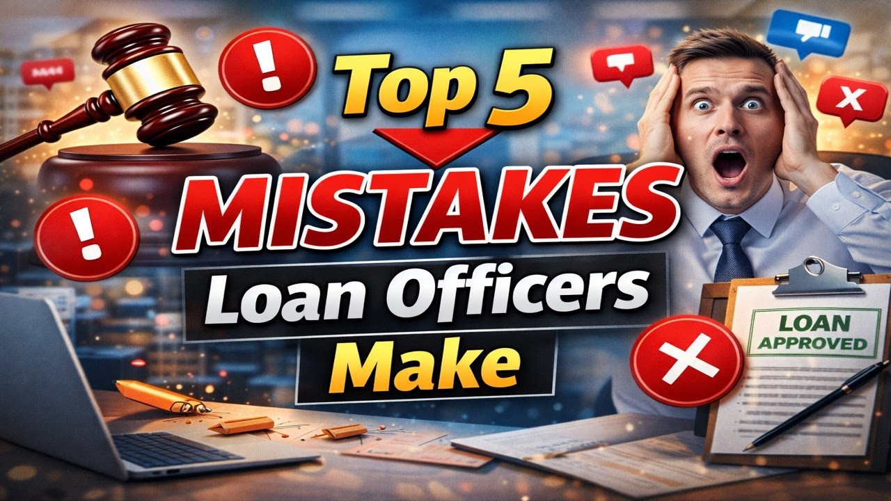 Top 5 Mistakes Loan Officers Make in Capturing Mortgage Leads