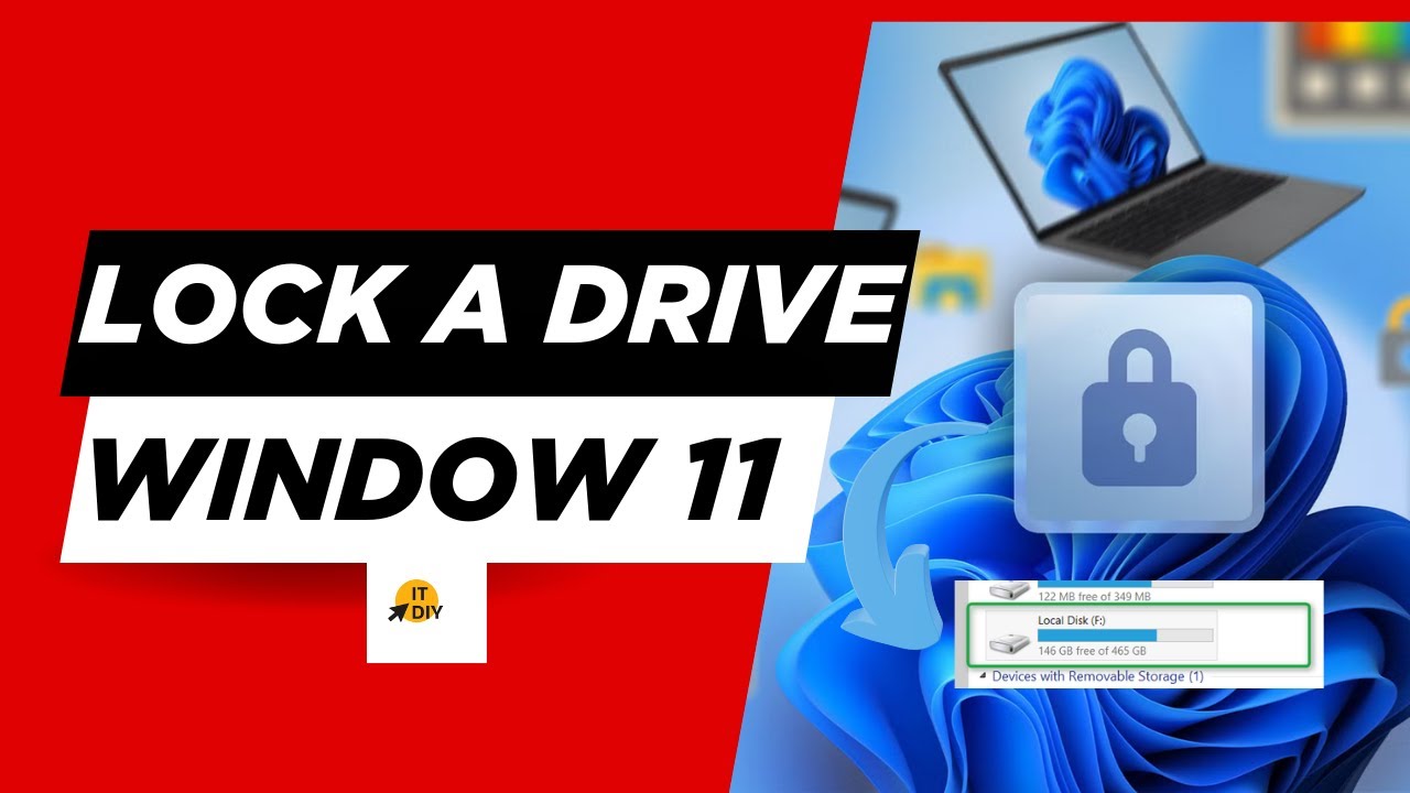 How to Lock and Unlock a Local Drive on PC | Windows 11 Step-by-Step | ITDIY