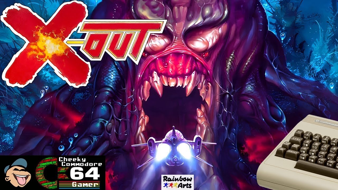 X-OUT &ndash; Commodore 64 (1989) | Rainbow Arts&rsquo; Underwater Shoot-'Em-Up Classic