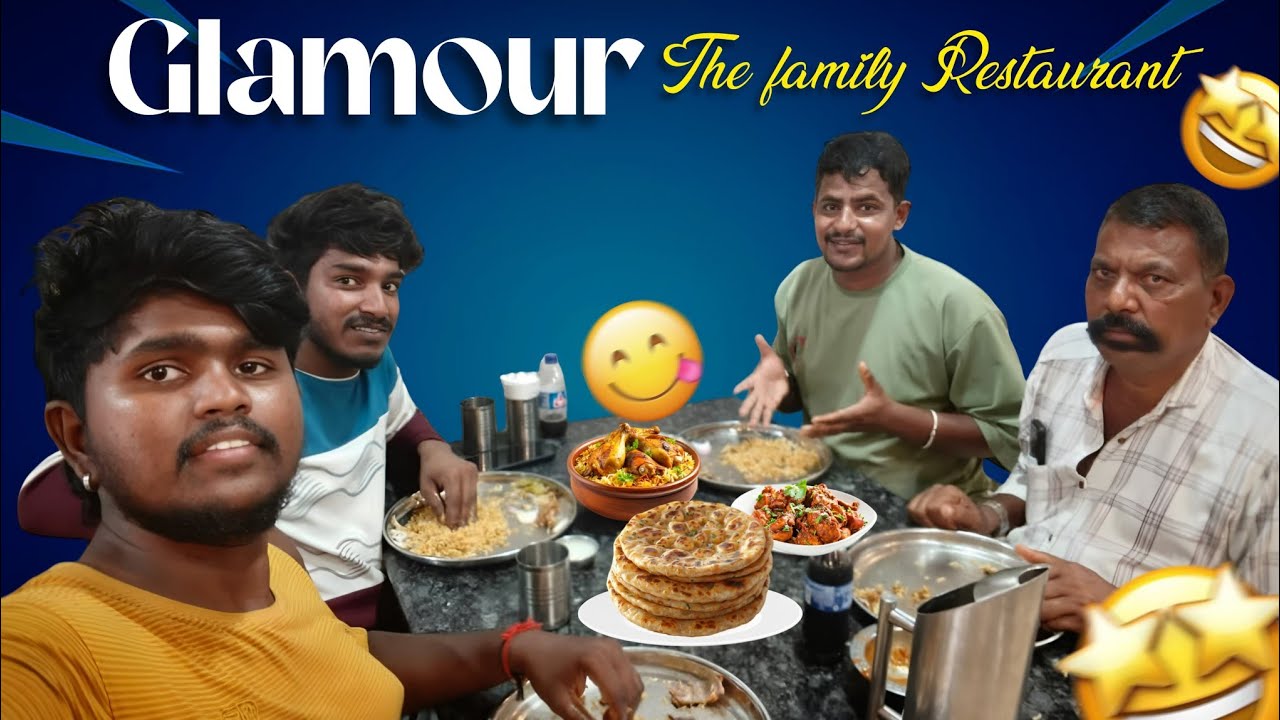 Glamour The Family Restaurant 😋 || Nizamabad || Prashu World
