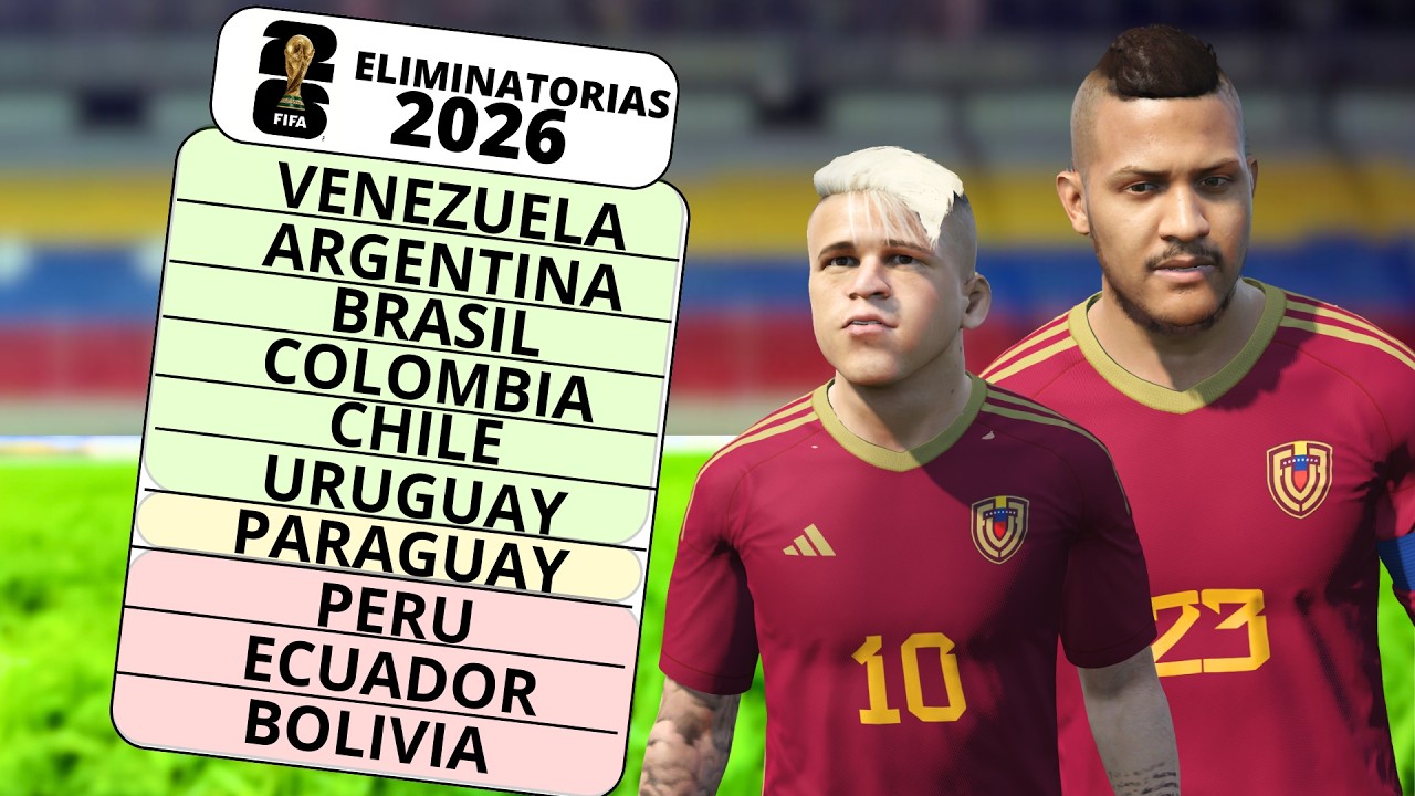 CLASIFICANDO A VENEZUELA AL MUNDIAL DEL 2026