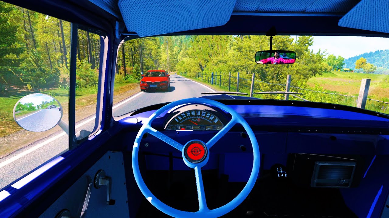 Ford F-100 Custom Cab 1956 - Euro Truck Simulator 2 | Thrustmaster T300 RS GT