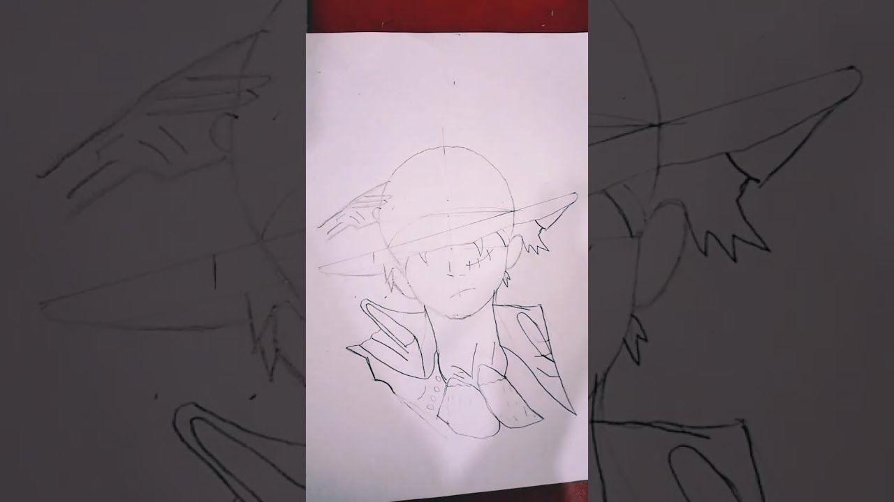 New Drawing video Luffy
